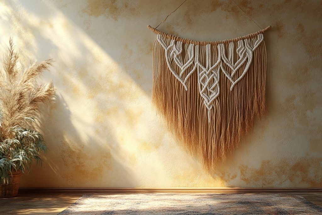 Décorez votre espace à vivre avec du macramé mural