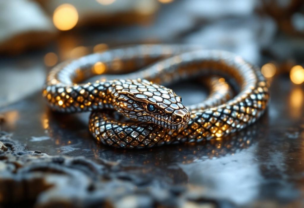 Quand l’éclat rencontre l’énigme : le collier serpent comme pièce maîtresse de votre parure