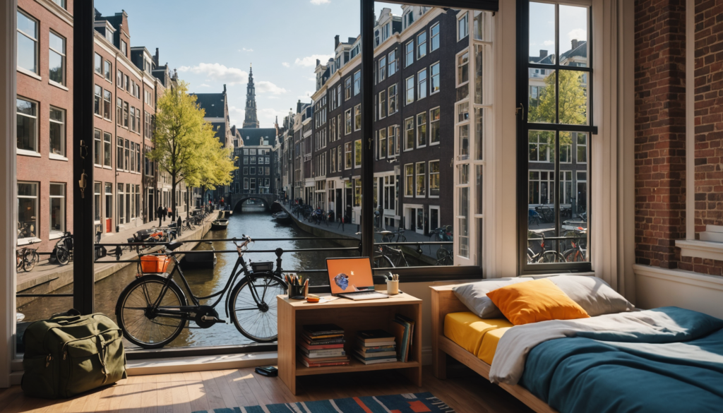 Amsterdam pour les étudiants : logement