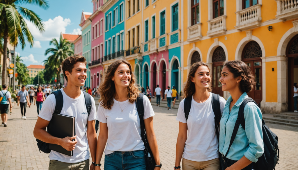 Vie étudiante et échanges universitaires avec stages et séjours à Pattaya