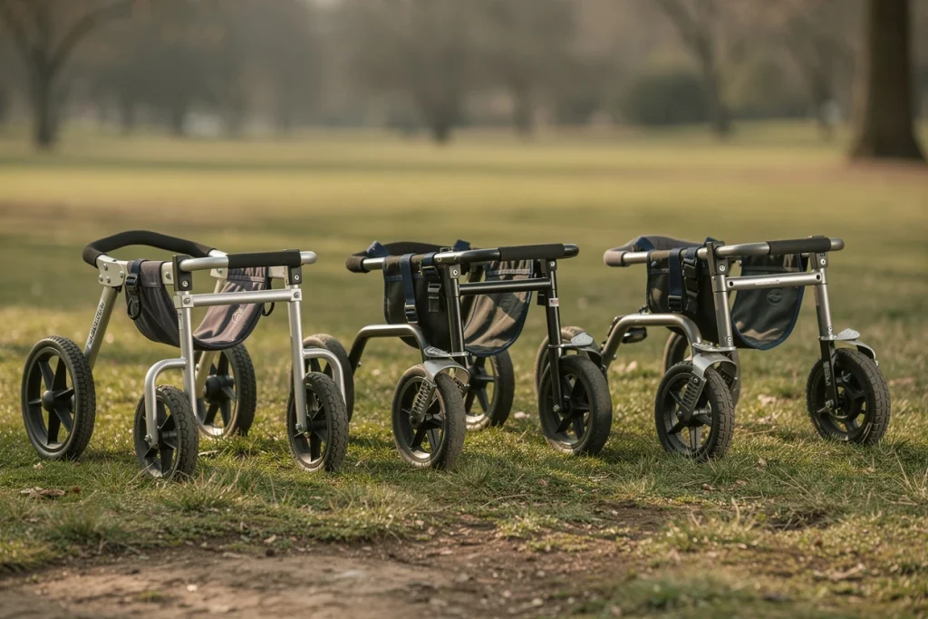 Les différents types de chariots pour chien handicapé : guide complet pour accompagner la mobilité canine