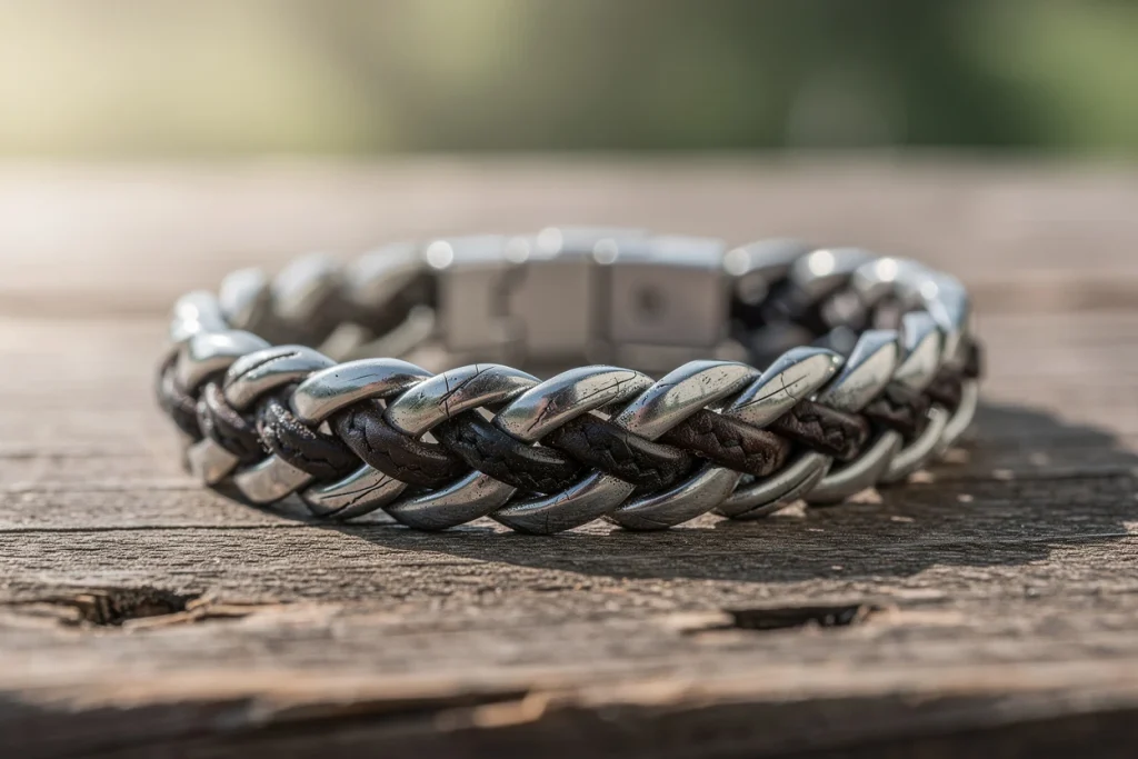 Comment trouver le bracelet homme torsadé parfait