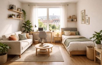 découvrez comment aménager un studio étudiant à lyon avec style et fonctionnalité grâce aux meubles tendance de maisons du monde et alinéa. optimisez votre espace pour un cadre de vie confortable et design.