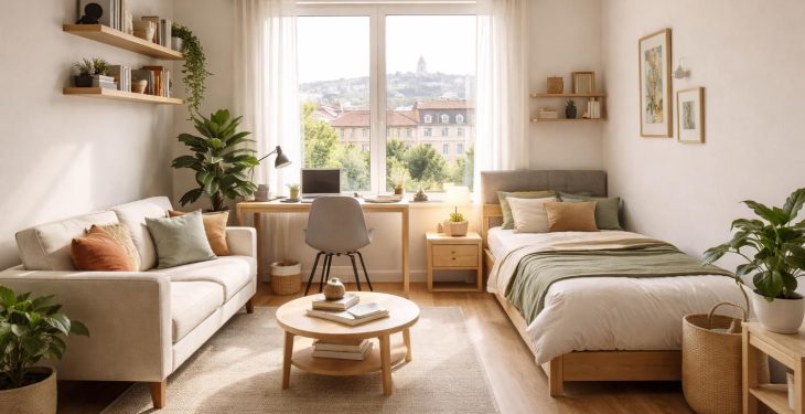 découvrez comment aménager un studio étudiant à lyon avec style et fonctionnalité grâce aux meubles tendance de maisons du monde et alinéa. optimisez votre espace pour un cadre de vie confortable et design.