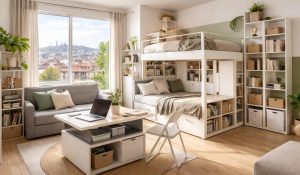 découvrez comment aménager votre logement étudiant à lyon avec des meubles multifonctions et des étagères modulaires ikea, pour un espace optimisé, pratique et stylé.