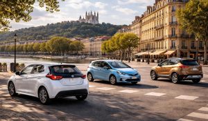 découvrez lyon en voiture hybride avec la toyota yaris hybrid, la honda jazz hybrid et la renault captur e-tech pour un trajet écologique et économique.