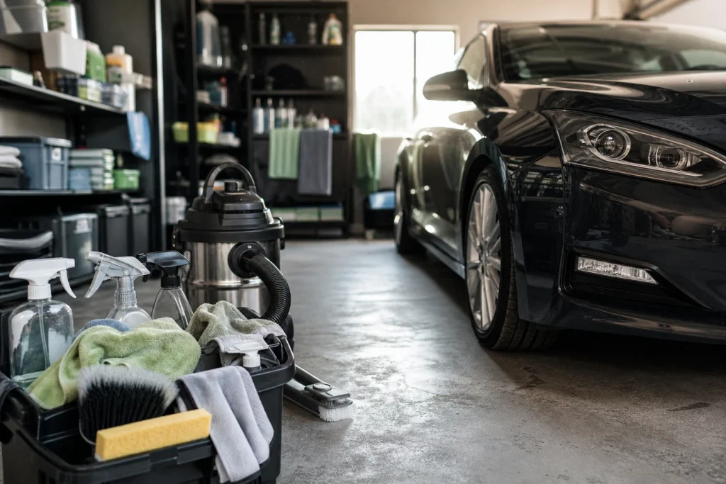 Entretien auto : les équipements pratiques pour garder sa voiture propre