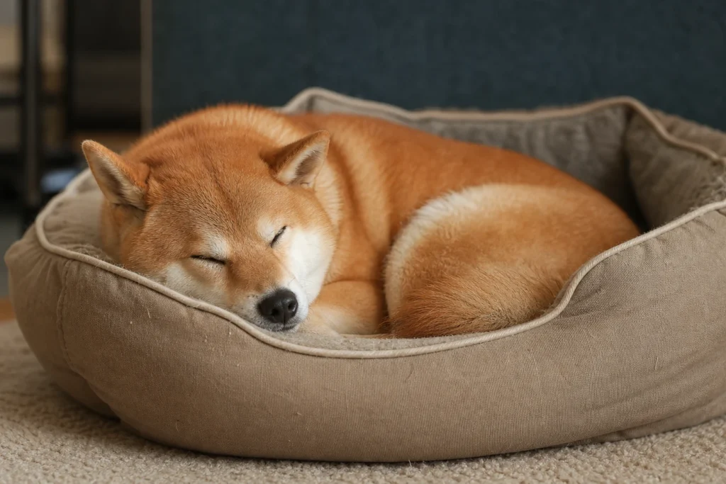Offrir un sommeil apaisant à son shiba inu : comment choisir le panier idéal pour ses siestes
